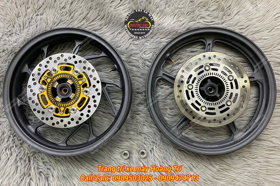Độ mâm xe Vario 160/Click Thái 160 cho xe Airblade 150/Airblade 160