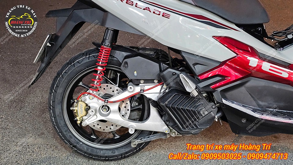Độ mâm xe Vario 160/Click Thái 160 cho xe Airblade 150/Airblade 160