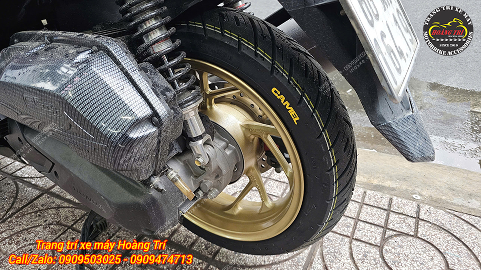 Độ mâm xe Vario 160/Click Thái 160 cho xe Airblade 150/Airblade 160