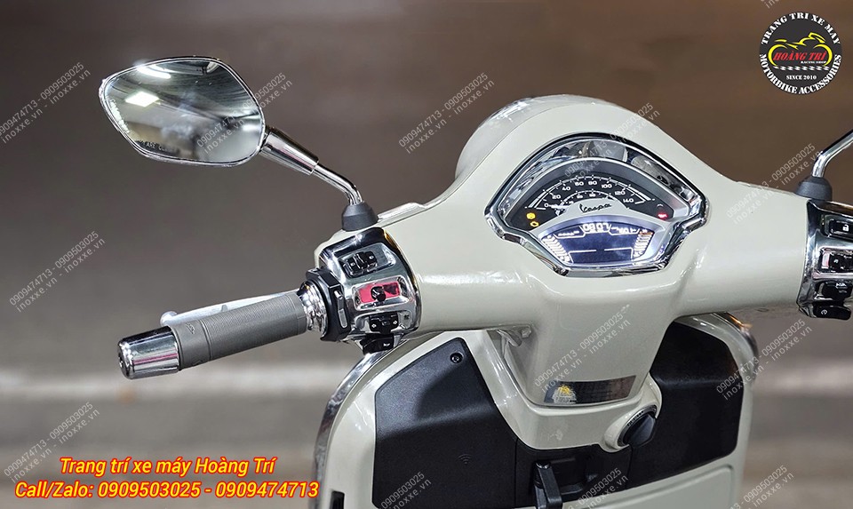 Lắp công tắc tắt mở đèn cho xe Vespa GTS
