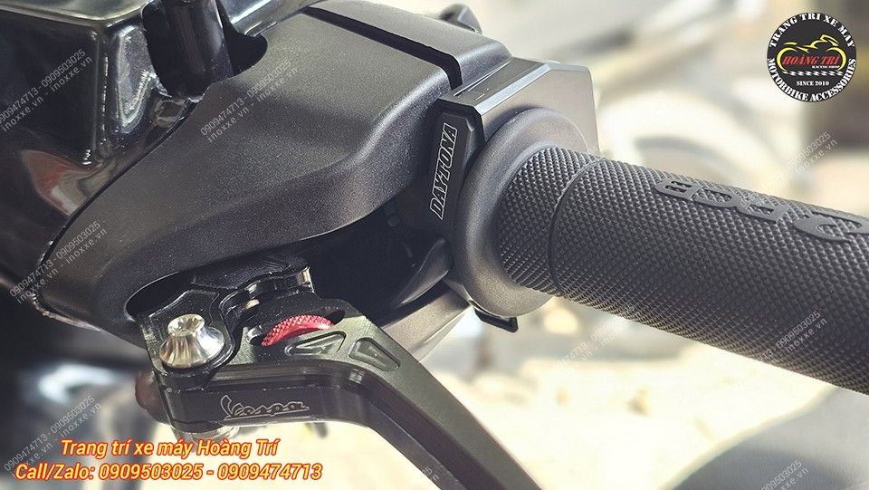 Lắp công tắc tắt mở đèn cho xe Vespa GTS