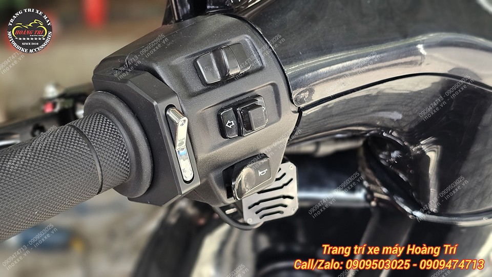 Lắp công tắc tắt mở đèn cho xe Vespa GTS