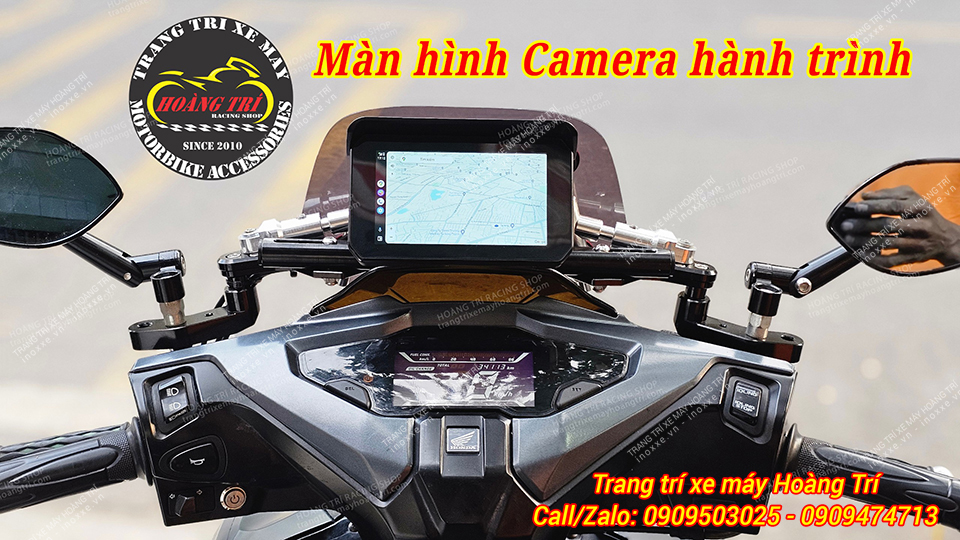 Màn hình cảm ứng 5 inch AAAC91023 tích hợp GPS, Bluetooth, Camera, Áp suất lốp