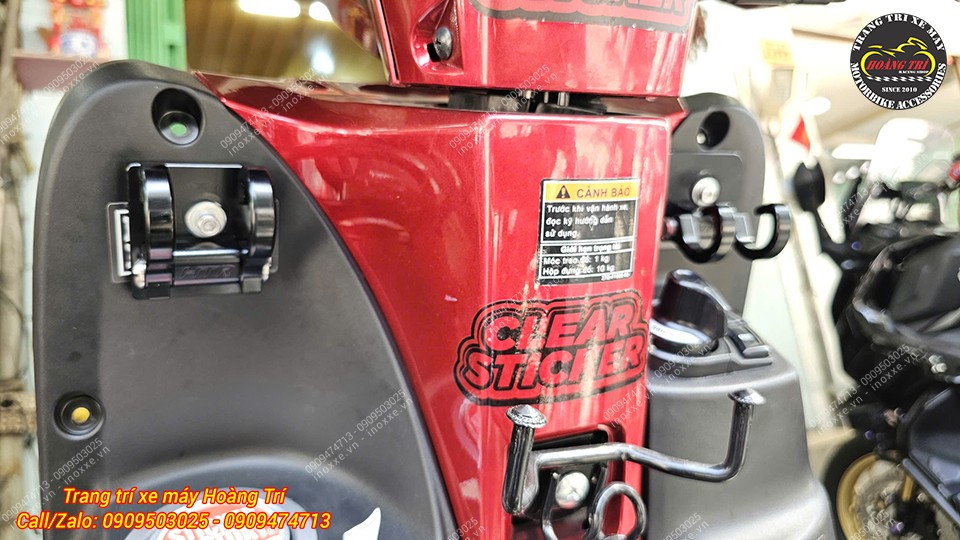 Móc treo đồ cho xe Yamaha - Móc nhôm HTR-Grande