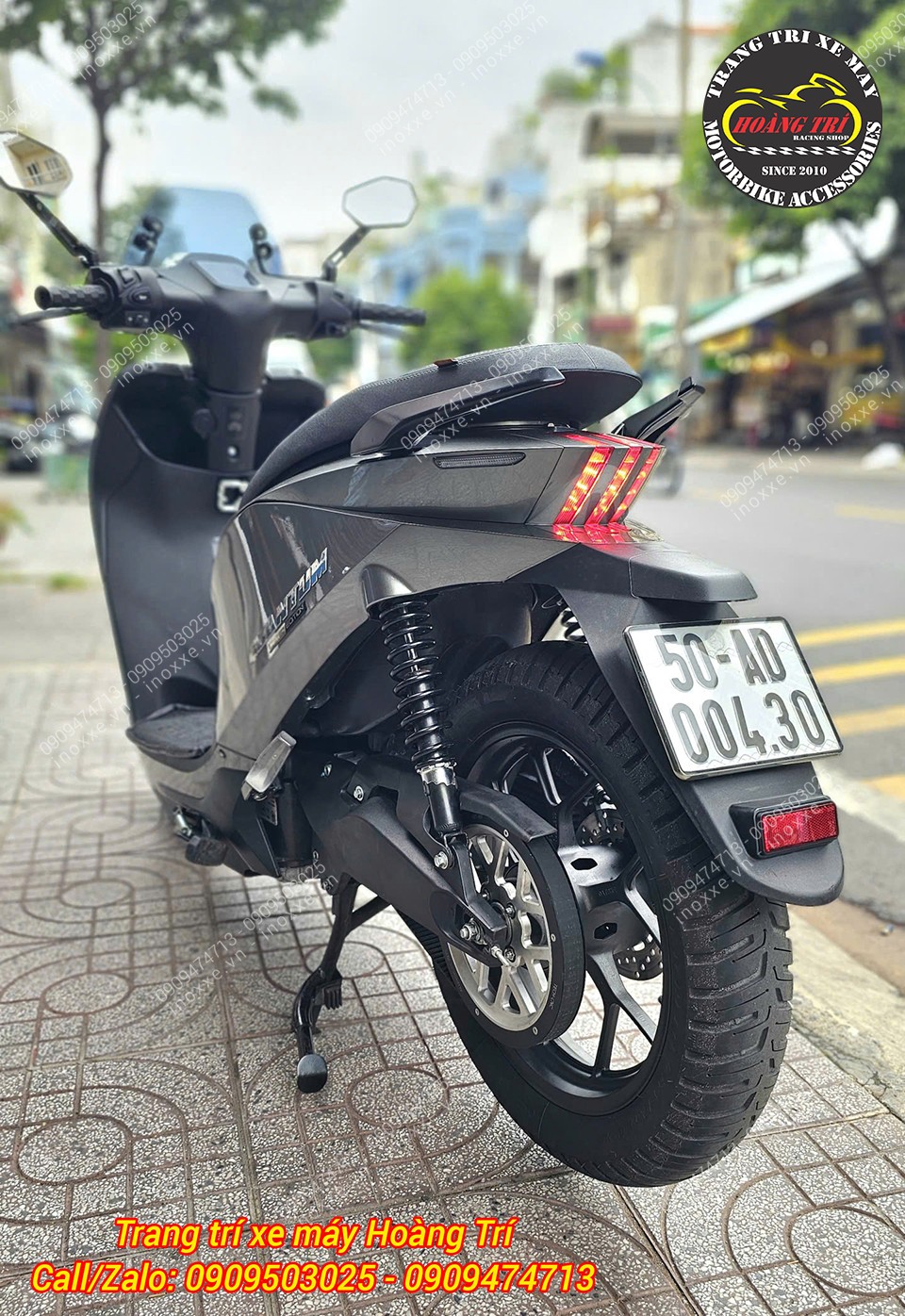 Móc treo đồ cho xe Datbike Quantum - Móc nhôm HTR-SH