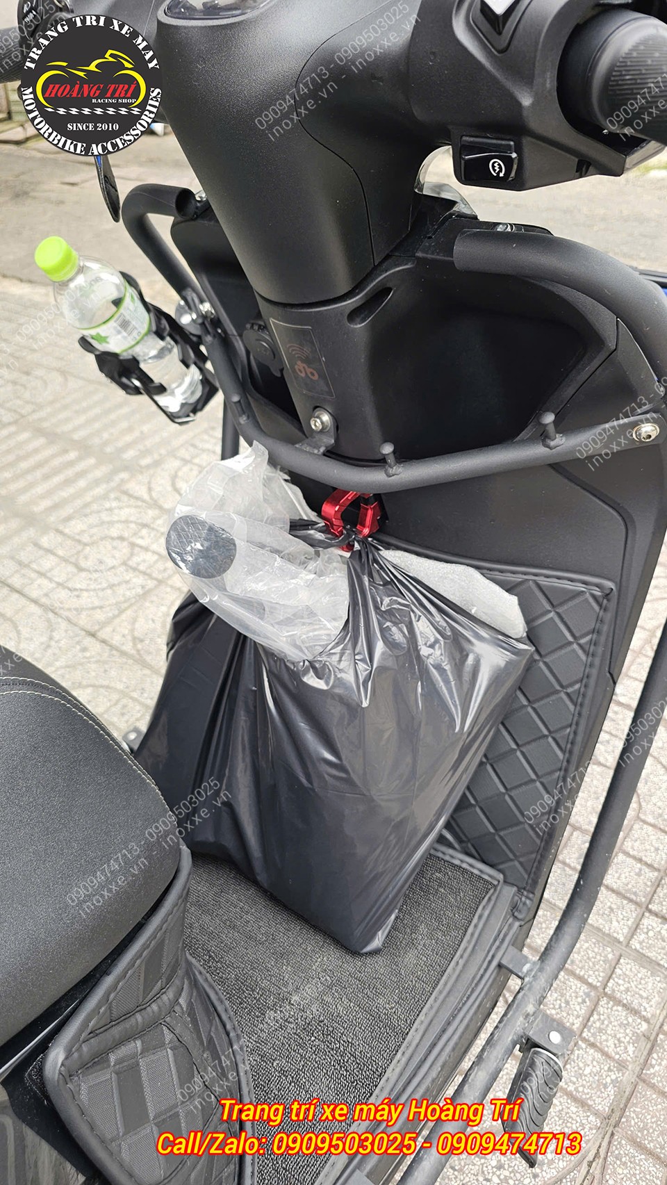 Móc treo đồ cho xe Datbike Quantum - Móc nhôm HTR-SH