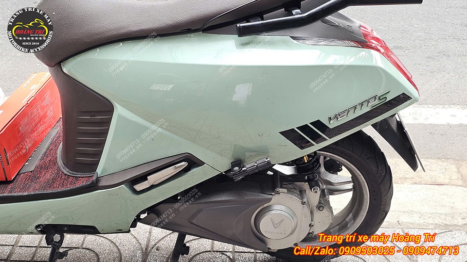 Phuộc Racing Boy độ cho xe máy điện Vento