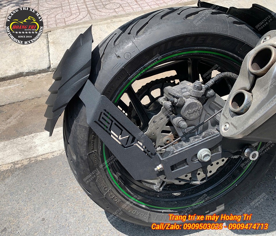 Chắn bùn sau Shark Power Z800/Z900 độ cho nhiều dòng xe máy