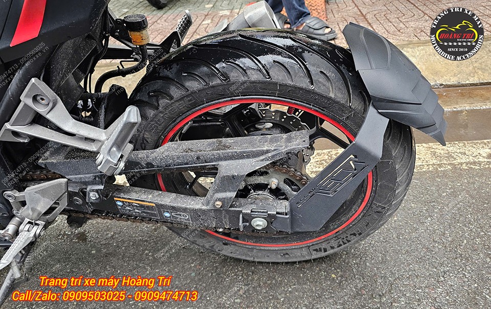 Chắn bùn sau Shark Power Z800/Z900 độ cho nhiều dòng xe máy