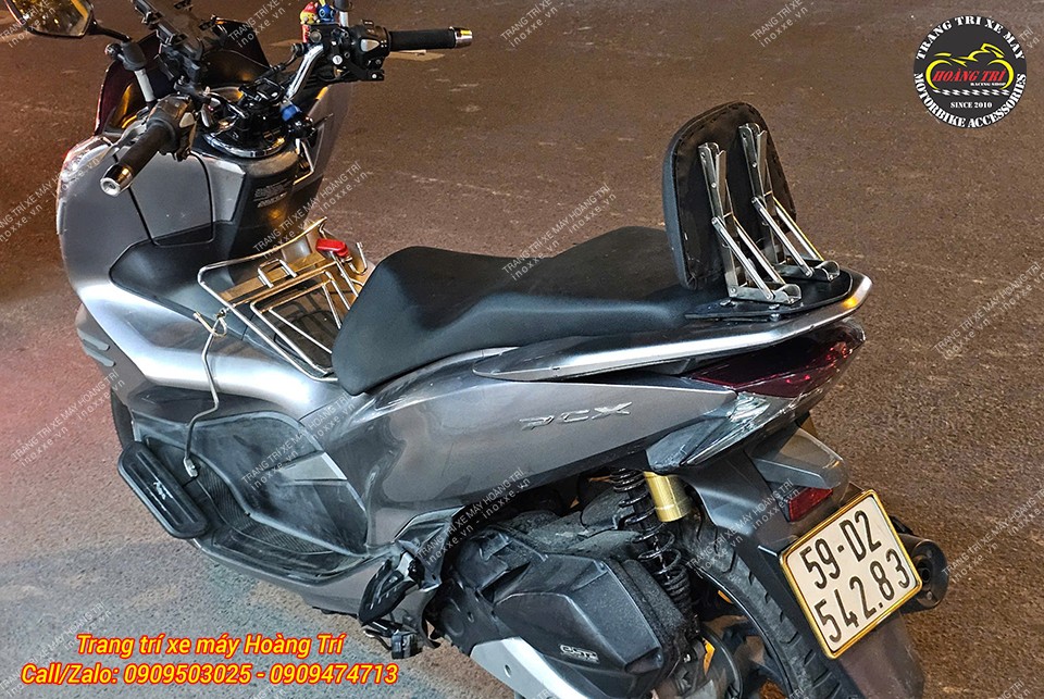 Baga sau tựa lưng PCX bật / gấp 2 chiều