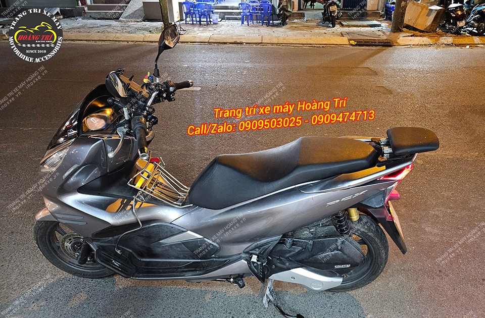 Baga sau tựa lưng PCX bật / gấp 2 chiều