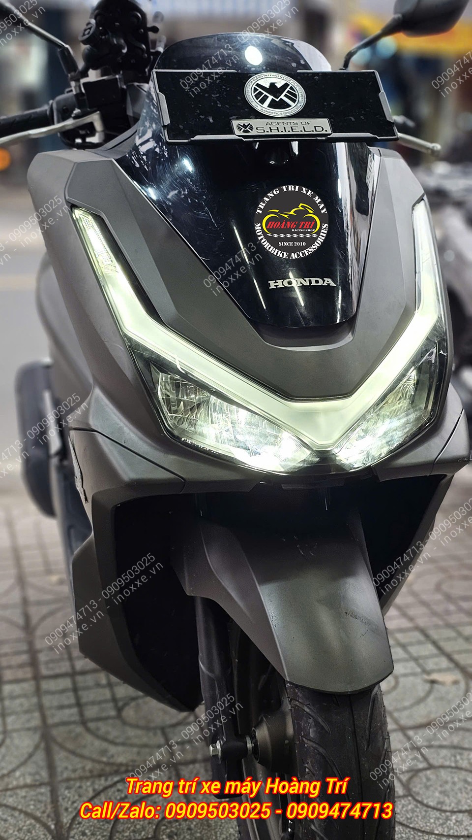 Cụm đèn pha PCX 160 2025 chính hãng Honda