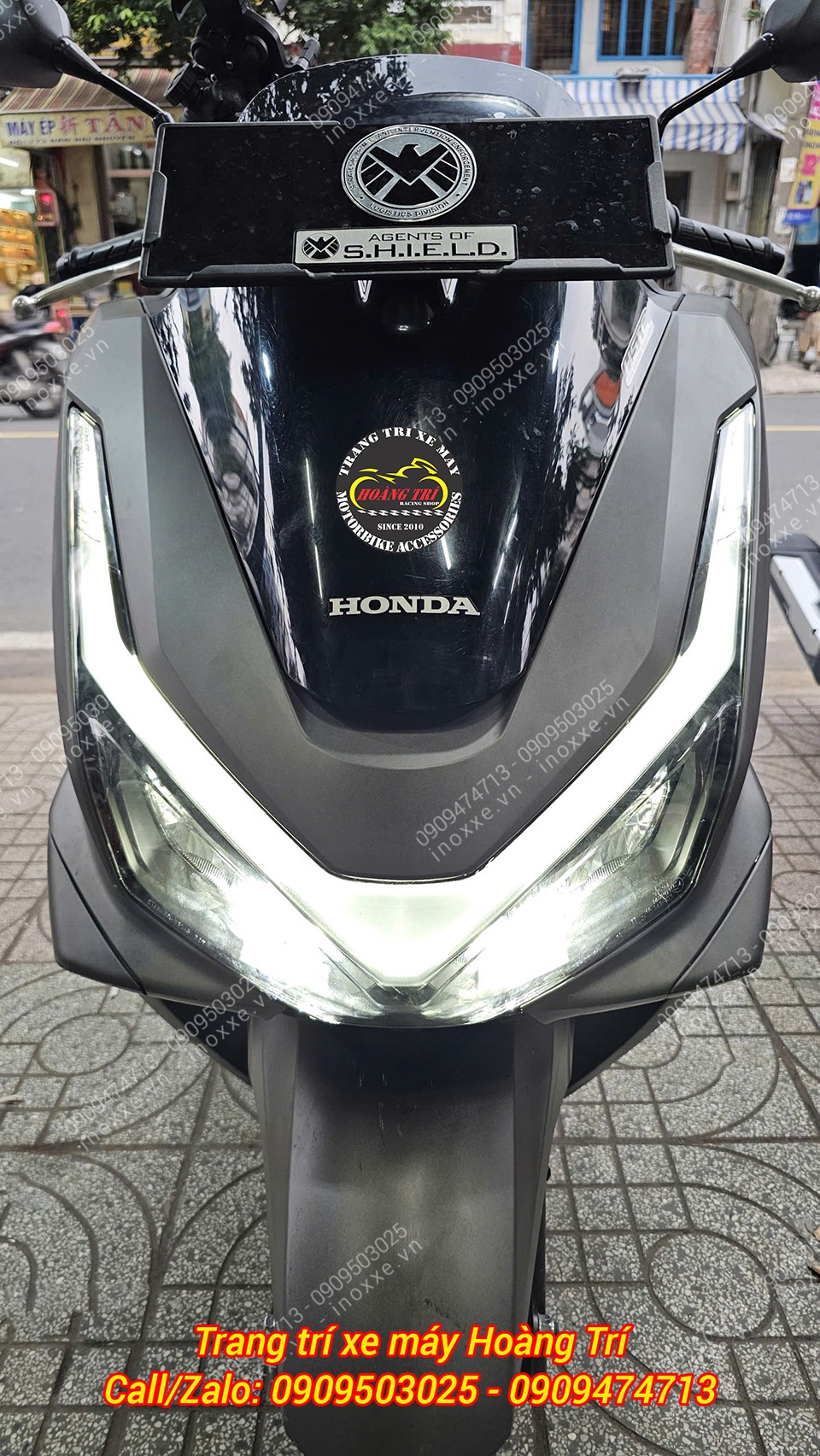 Cụm đèn pha PCX 160 2025 chính hãng Honda