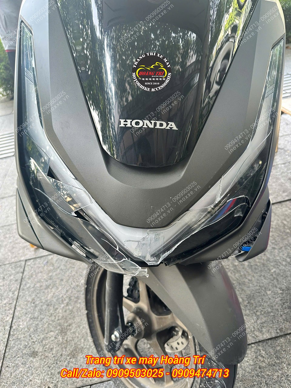 Cụm đèn pha PCX 160 2025 chính hãng Honda