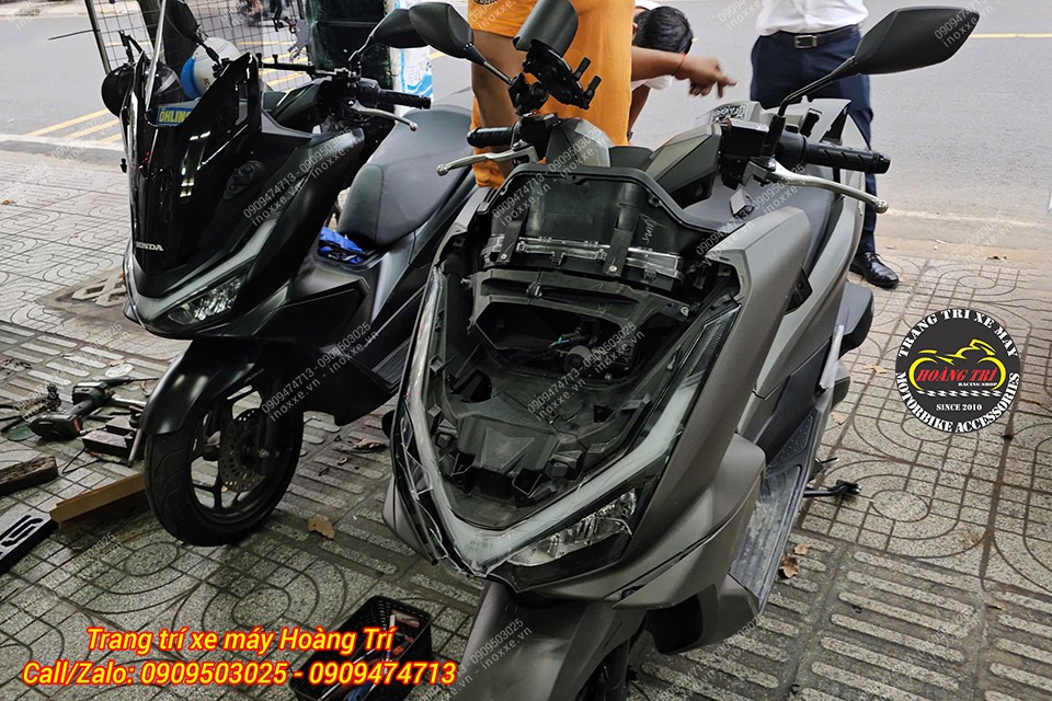 Cụm đèn pha PCX 160 2025 chính hãng Honda