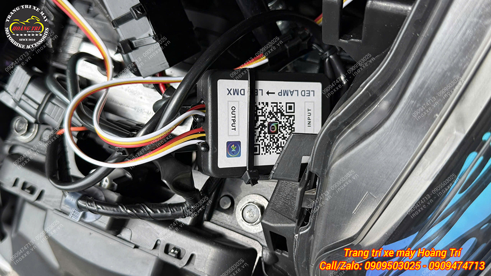 Trọn bộ đèn bi cầu, đèn Led Audi trước sau đúc khuôn cho xe SH VN 125/150/160/350
