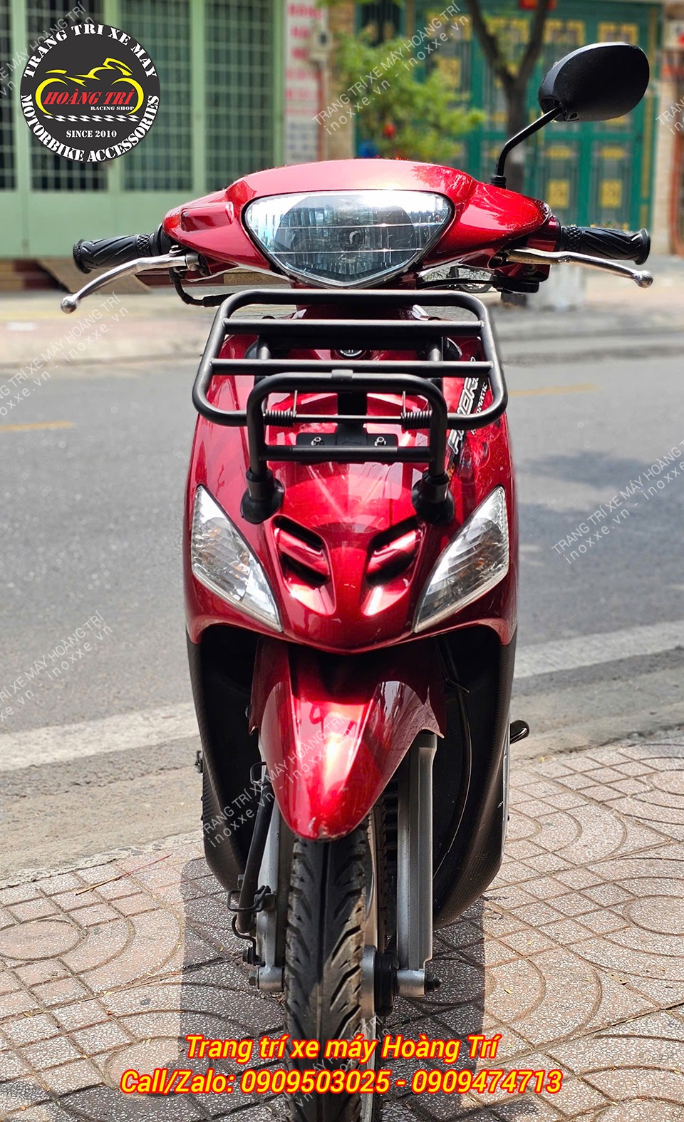 Baga trước Mio Amore kiểu Vespa