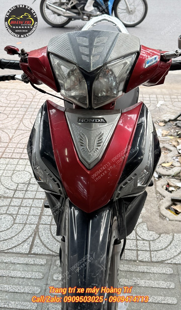 Độ đèn bi cầu cho xe Future