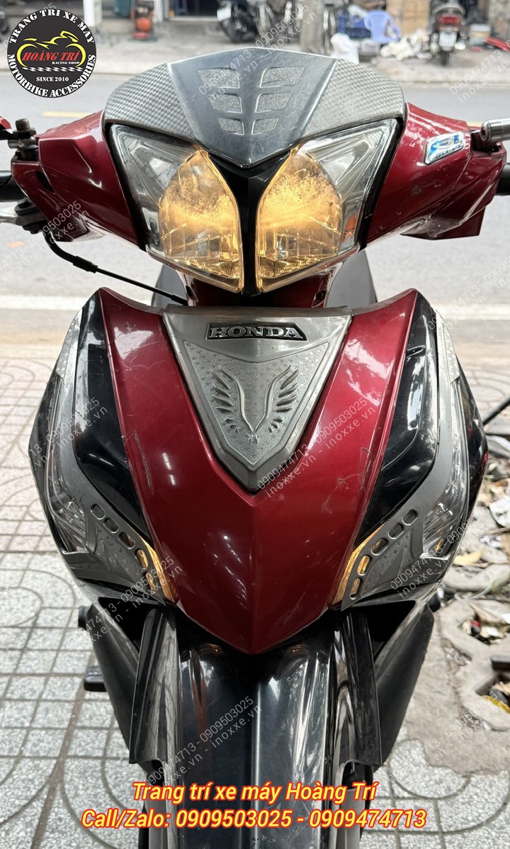 Độ đèn bi cầu cho xe Future