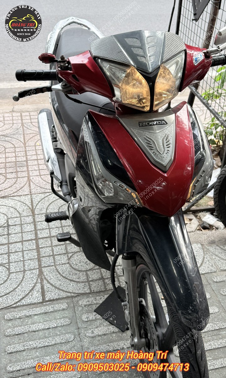 Độ đèn bi cầu cho xe Future