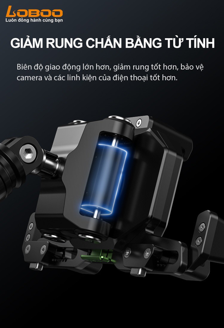 Giá đỡ điện thoại Loboo P06 - Sạc không dây