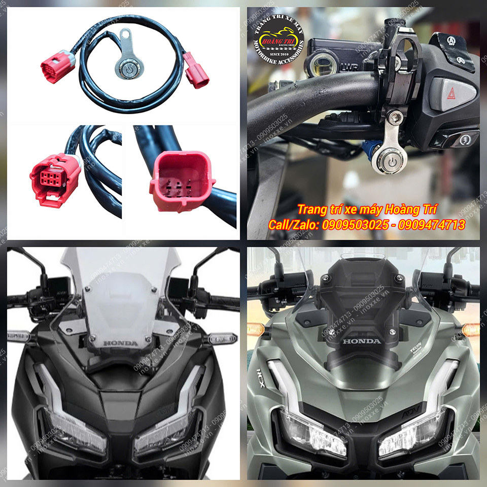 Bộ tắt/mở đèn xe ADV 150/160 không cắt dây điện