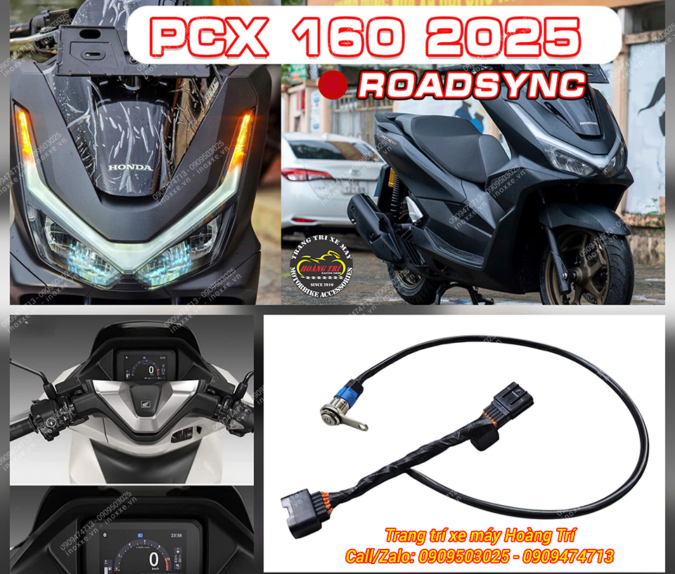 Lắp công tắc tắt mở đèn cho xe PCX 160