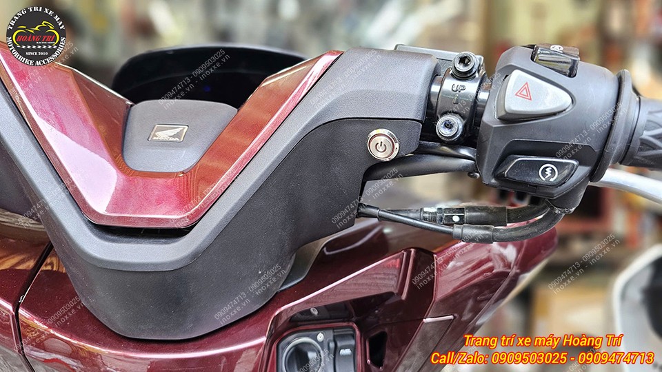 Lắp công tắc tắt mở đèn cho xe PCX 160
