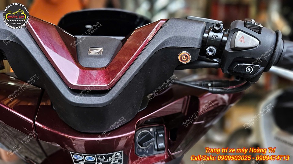Lắp công tắc tắt mở đèn cho xe PCX 160