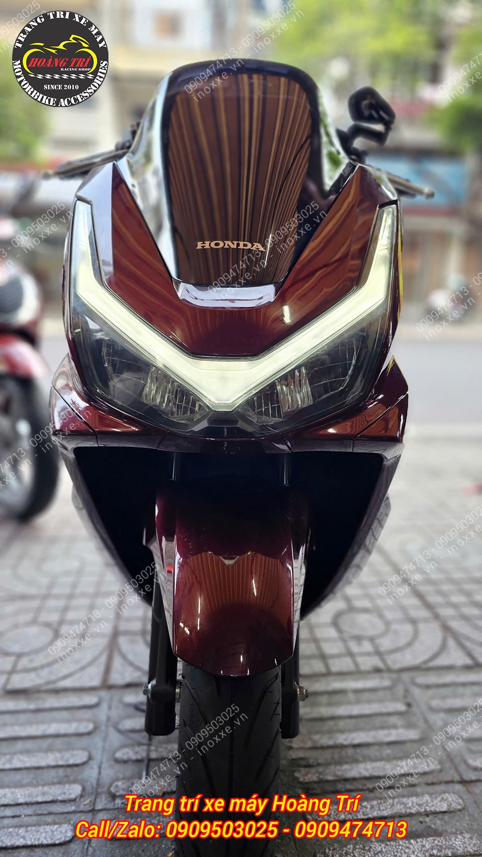 Lắp công tắc tắt mở đèn cho xe PCX 160