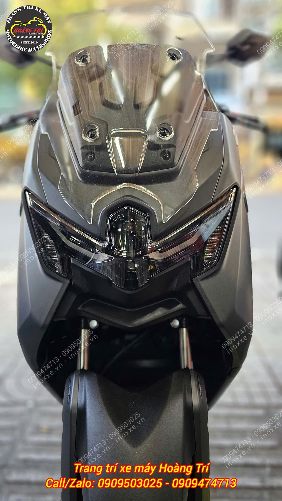 Lắp công tắc tắt mở đèn cho xe Yamaha Nmax