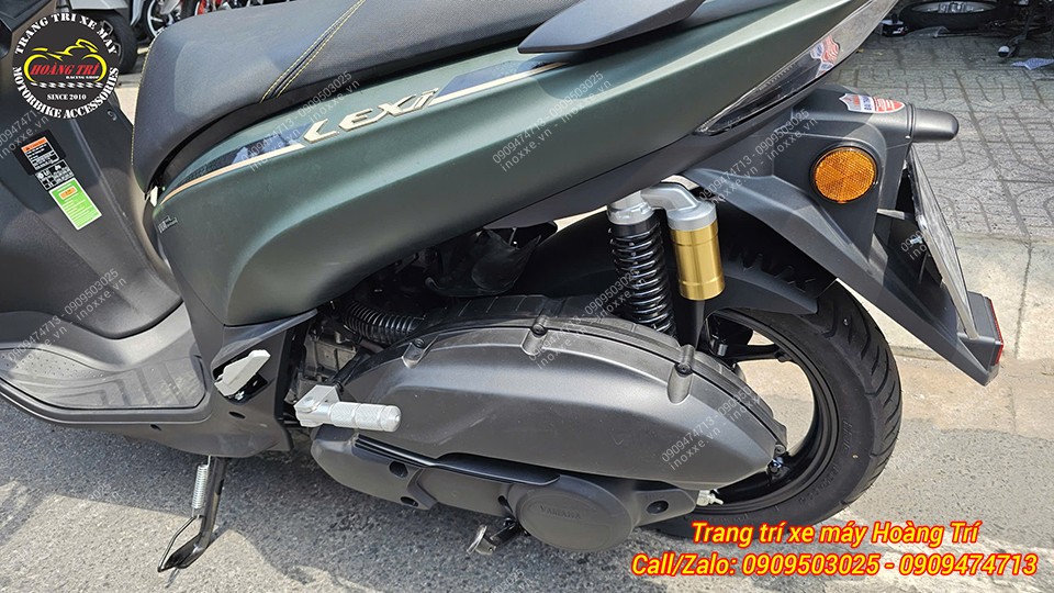 Gác chân phụ xe Yamaha Lexi