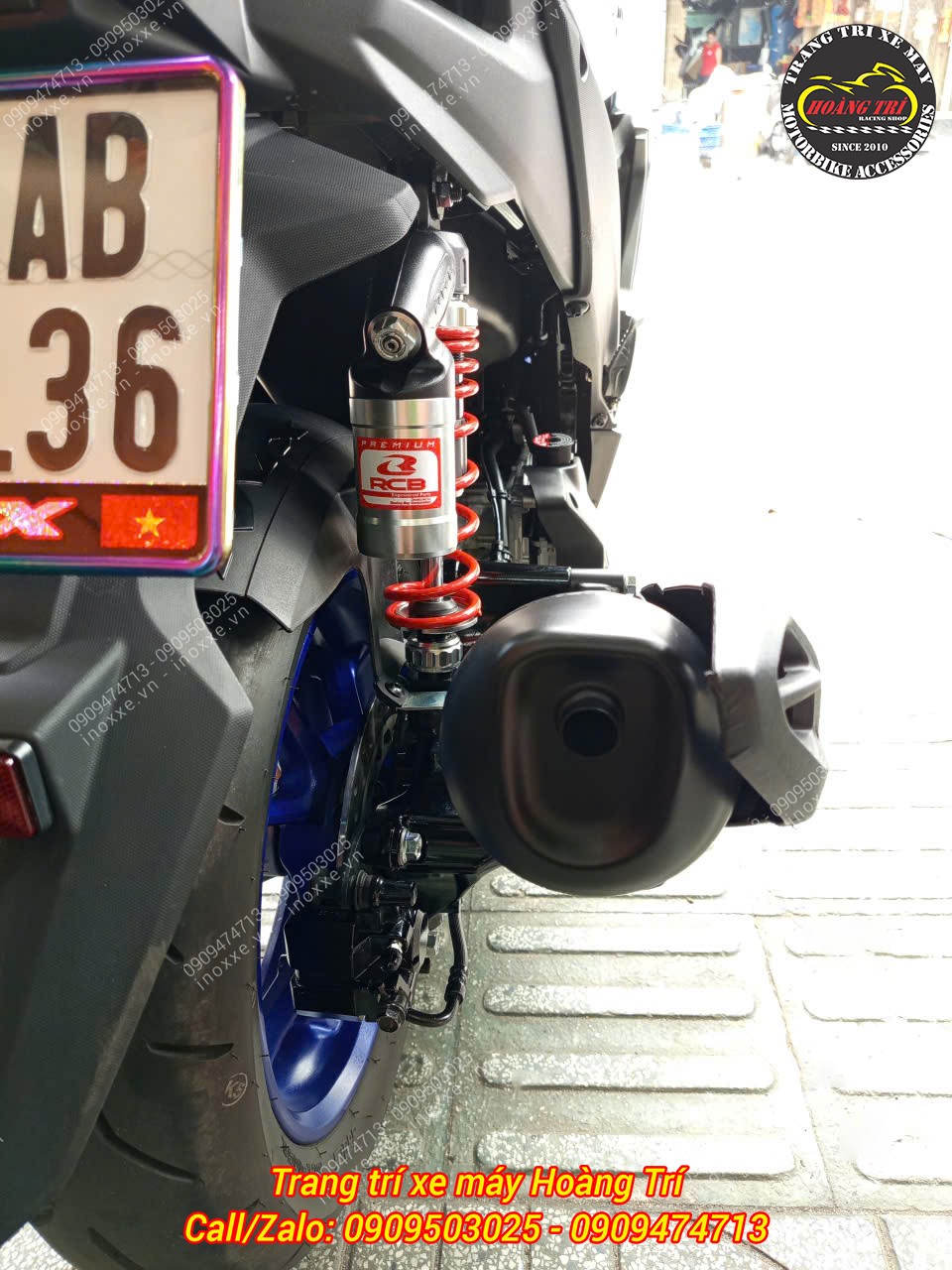 Phuộc bình dầu Racing Boy VD cho xe NVX