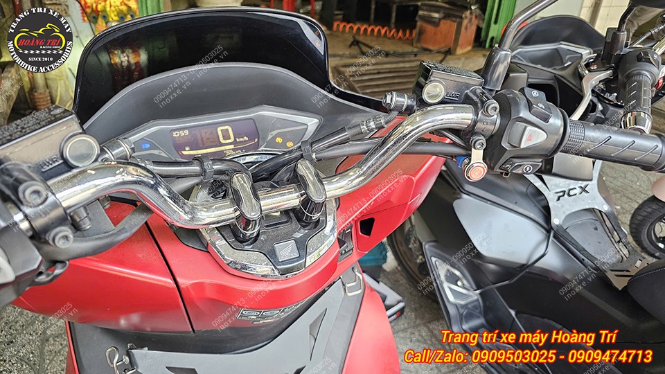 Lắp công tắc tắt mở đèn cho xe PCX 160