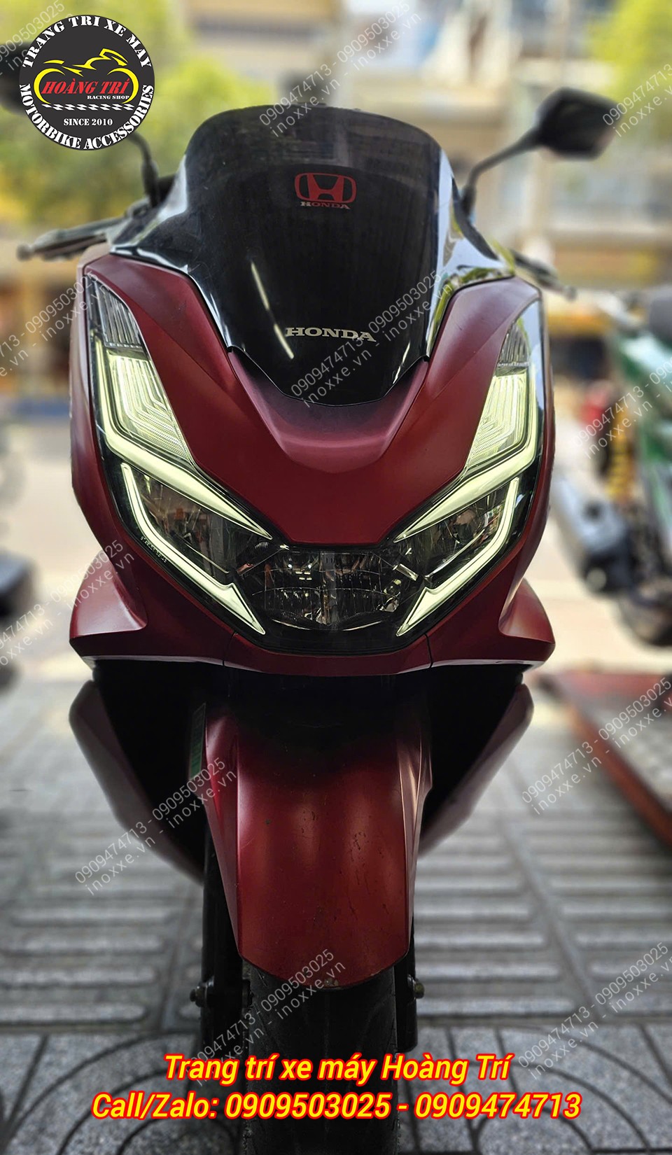 Lắp công tắc tắt mở đèn cho xe PCX 160