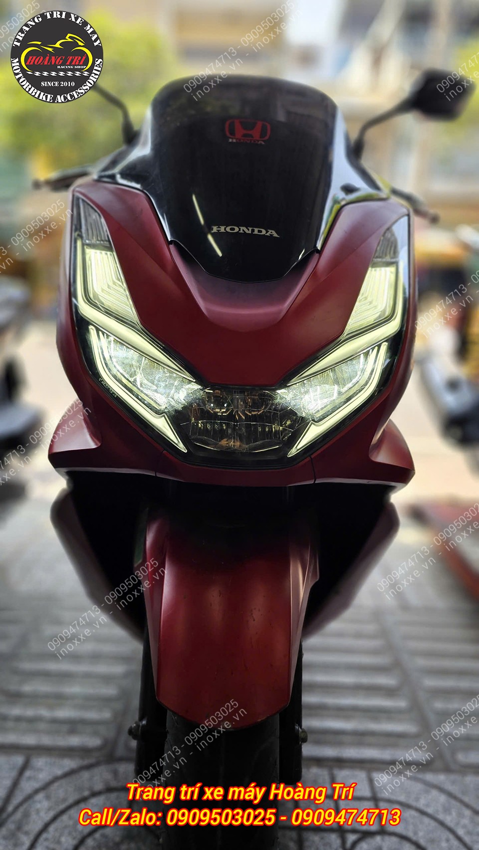 Lắp công tắc tắt mở đèn cho xe PCX 160