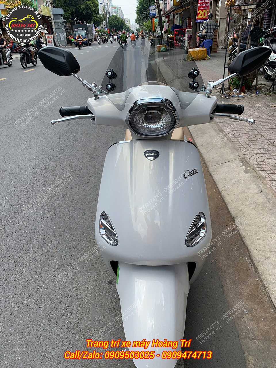 Kính chắn gió xe máy điện Yadea