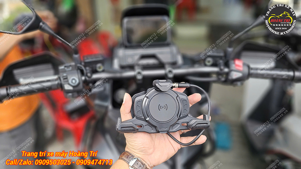 Giá đỡ điện thoại Loboo P02S có sạc không dây