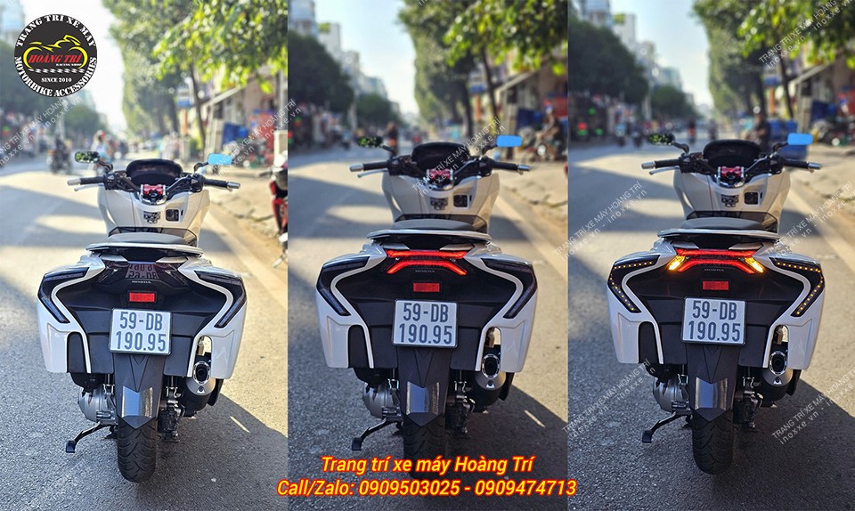 Bộ thùng hông (side box) PCX 160 hàng nhập Indonesia