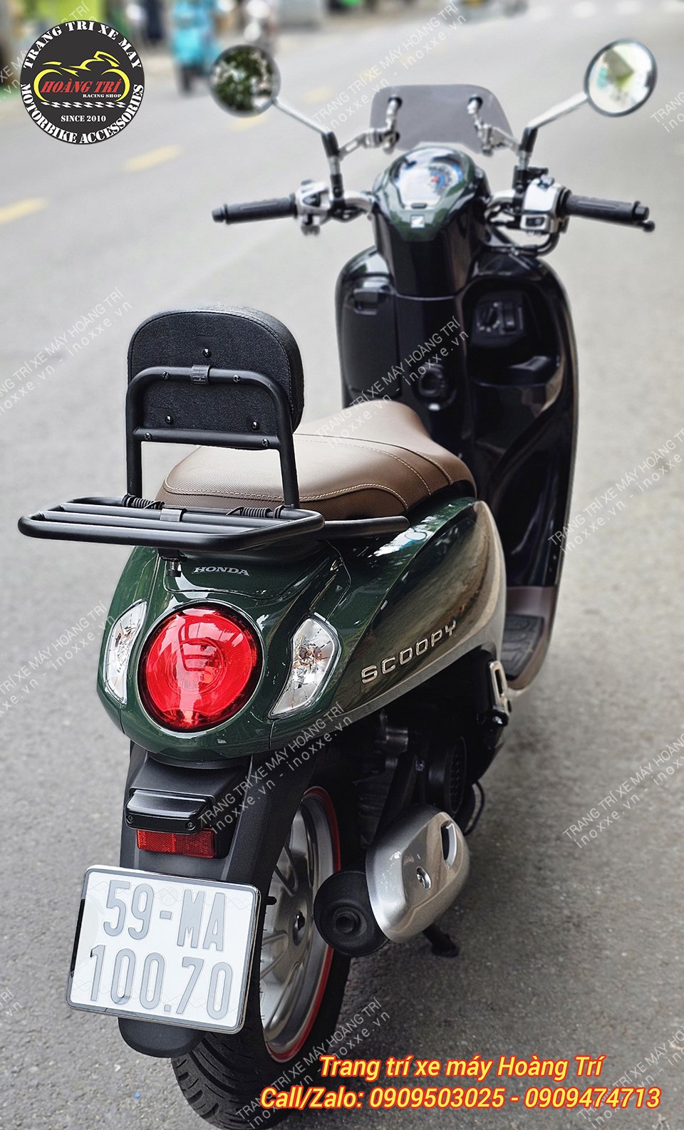 Baga sau Scoopy / Genio kiểu Vespa