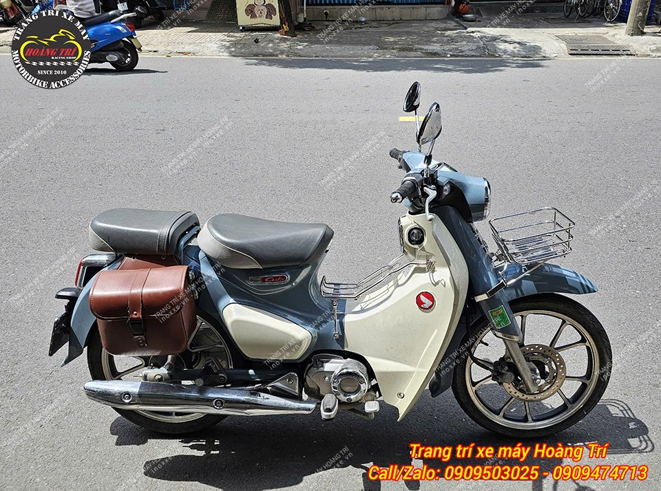 Rổ trước Super Cub 125 kiểu Thái Lan có baga mũi