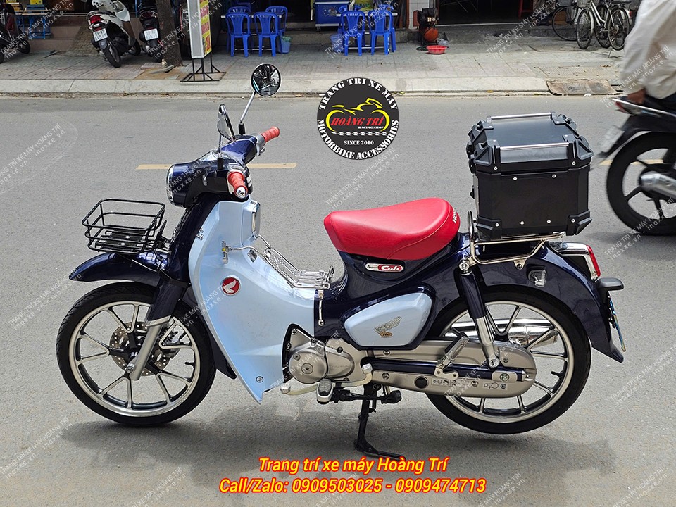 Rổ trước Super Cub 125 kiểu Thái Lan có baga mũi