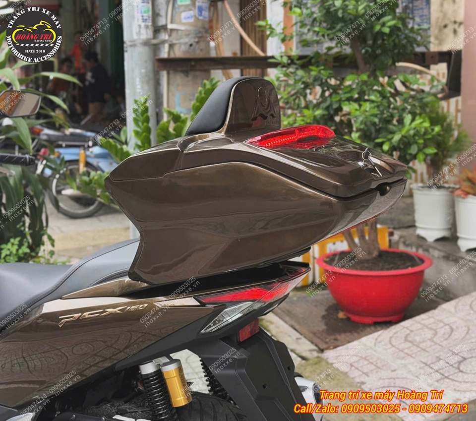 Thùng sau (Rear Box) tựa lưng PCX 160 hàng nhập Indonesia
