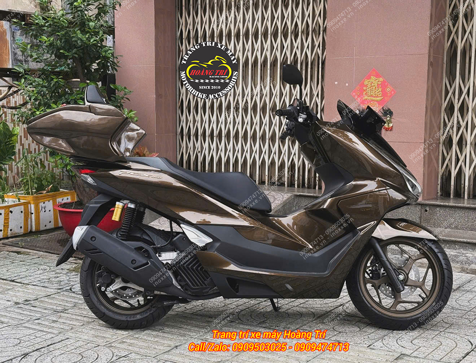 Thùng sau (Rear Box) tựa lưng PCX 160 hàng nhập Indonesia