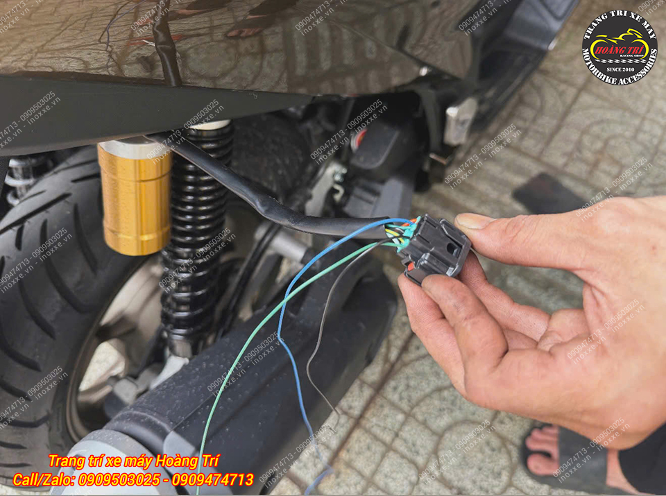 Thùng sau (Rear Box) tựa lưng PCX 160 hàng nhập Indonesia