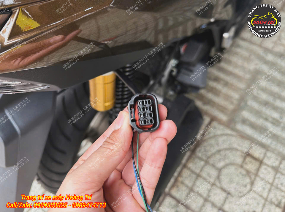 Thùng sau (Rear Box) tựa lưng PCX 160 hàng nhập Indonesia