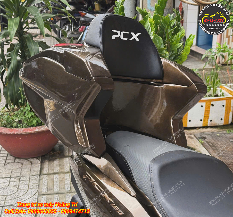 Thùng sau (Rear Box) tựa lưng PCX 160 hàng nhập Indonesia
