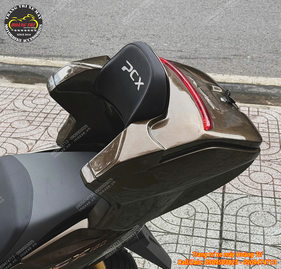 Thùng sau (Rear Box) tựa lưng PCX 160 hàng nhập Indonesia