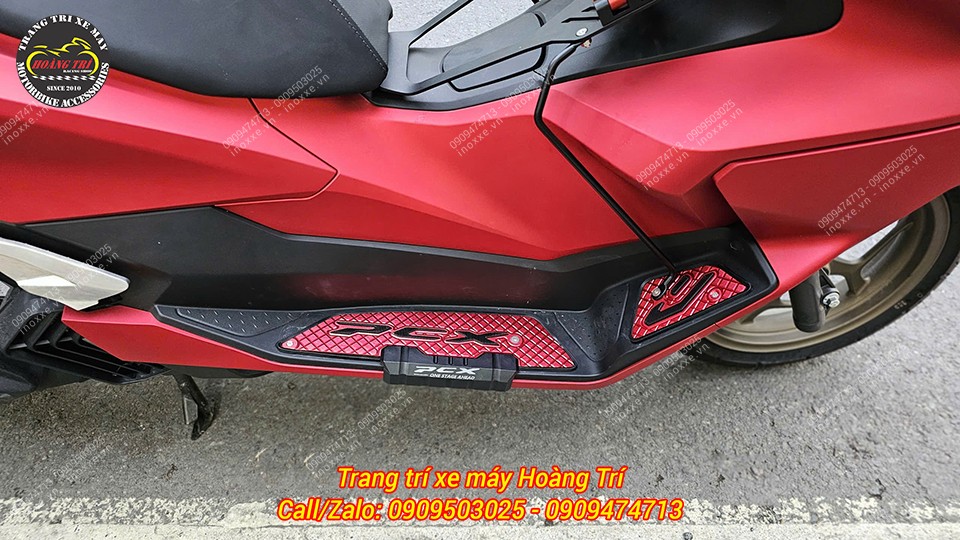 Thảm để chân ADV 160 nhôm CNC - Thảm Semspeed