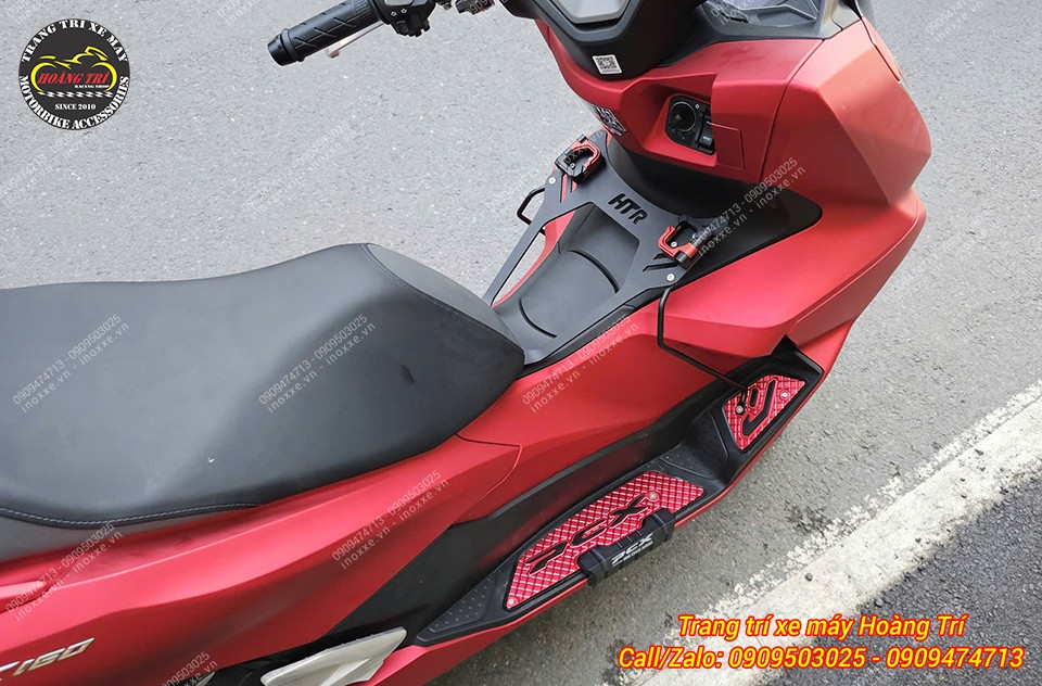 Thảm để chân ADV 160 nhôm CNC - Thảm Semspeed